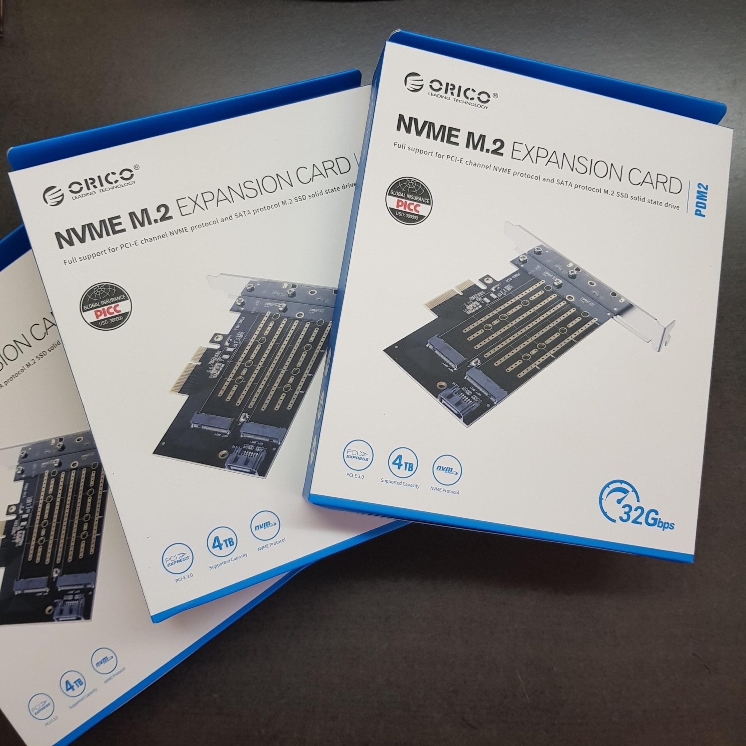 Orico M.2 Nvme To Pci-E 3.0 Expansion Card
