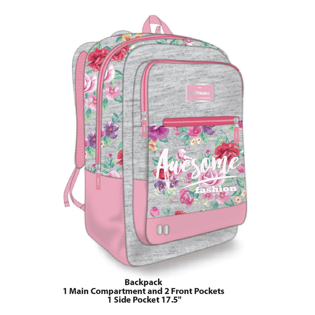 PAUSE FLOWERS BACKPACK