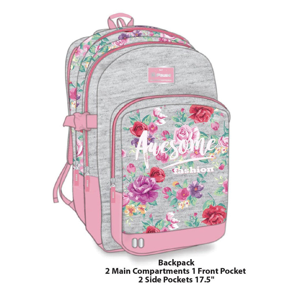 PAUSE FLOWERS BACKPACK