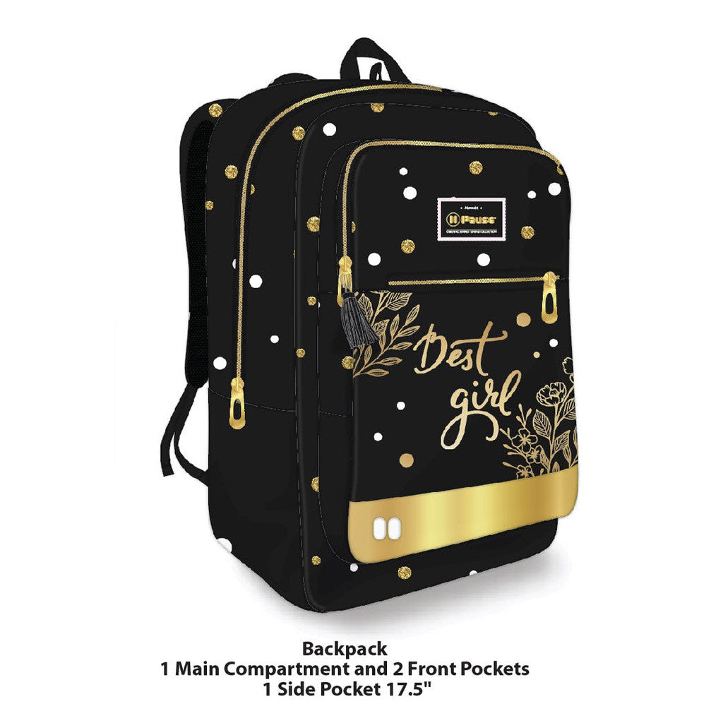 PAUSE GOLD BACKPACK