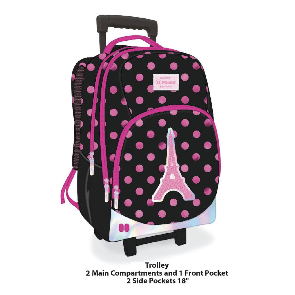 PAUSE PARIS TROLLEY BAG