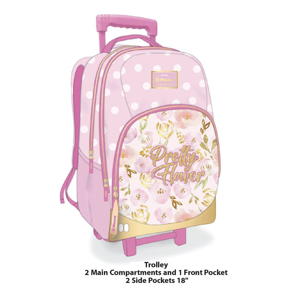 PAUSE PRETTY TROLLEY BAG