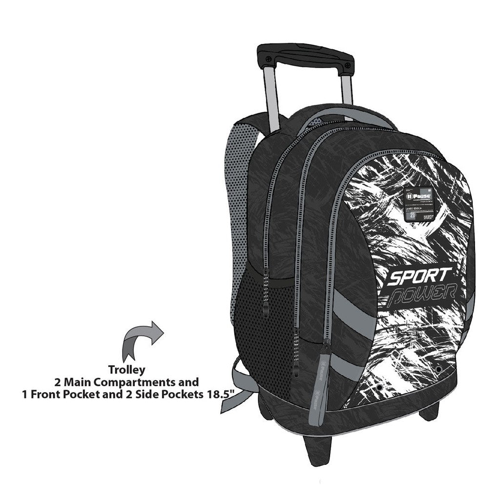 PAUSE SPORTS POWER TROLLEY BAG