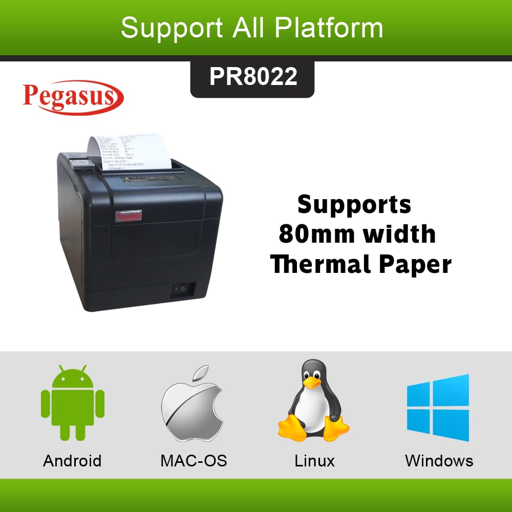 PEGASUS PR8002 THERMAL POS PRINTER