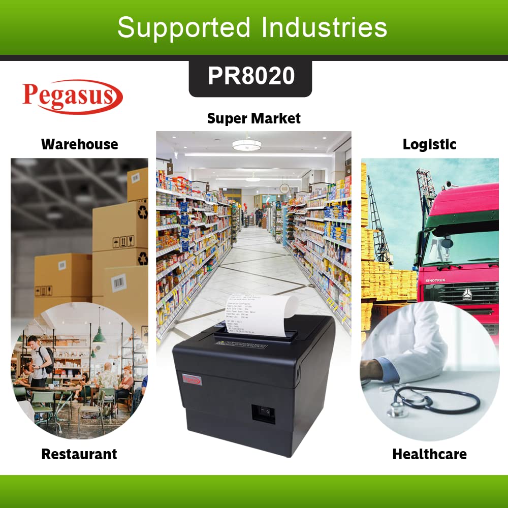 PEGASUS PR8020 THERMAL RECEIPT PRINTER