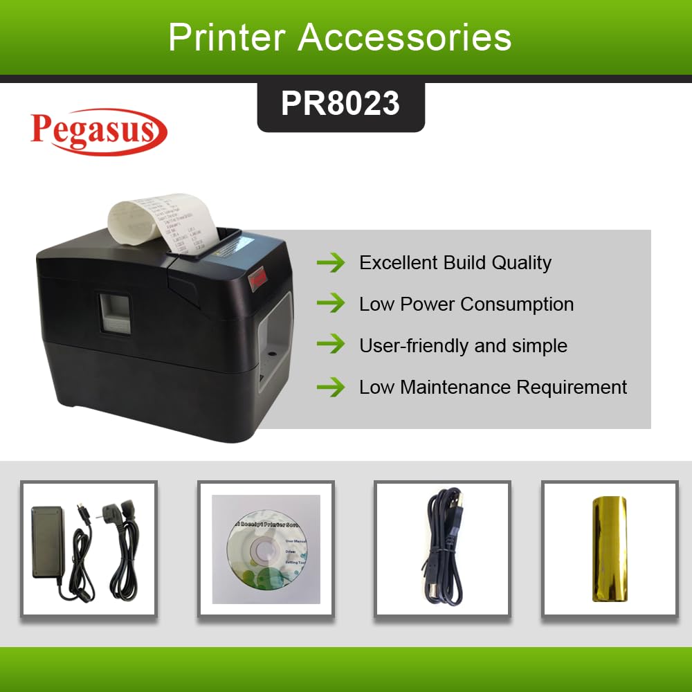 PEGASUS PR8023 THERMAL RECEIPT PRINTER