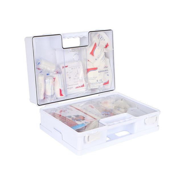 PLASTIC FIRST AID BOX 31.5 x 21.5 x 12.5 CM FS-061
