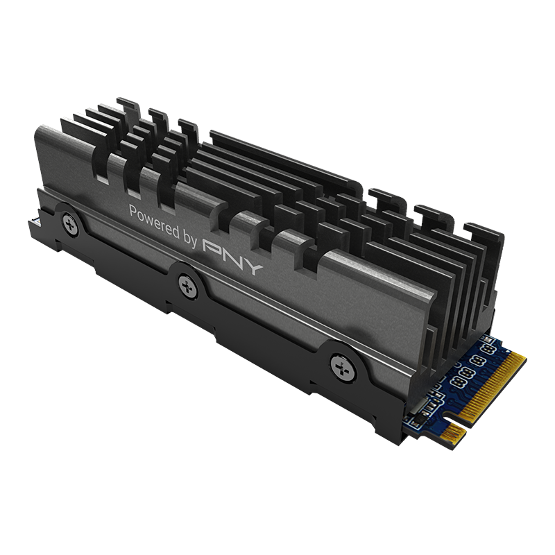 PNY 500GB CS3040 XLR8 M.2 NVMe Gen4 SSD with Heatsink, 5600MB/s