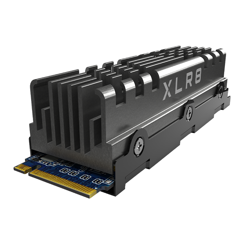 PNY 500GB CS3040 XLR8 M.2 NVMe Gen4 SSD with Heatsink, 5600MB/s