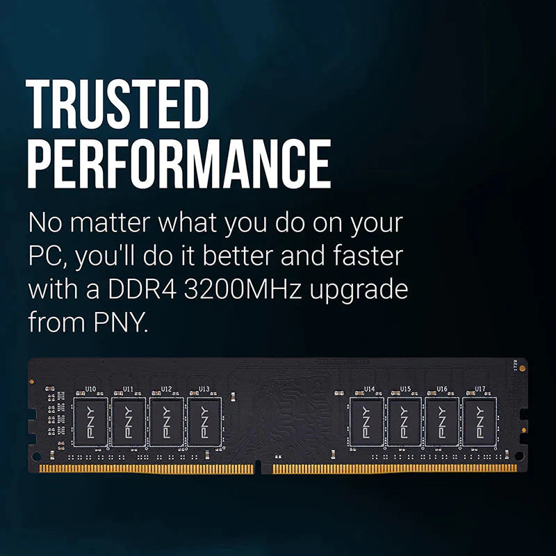 PNY Desktop Memory - 16GB / DDR4 / 3200MHz