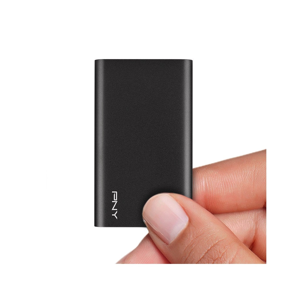 PNY Elite 480GB Portable SSD USB 3.1 Gen 1 (Black)