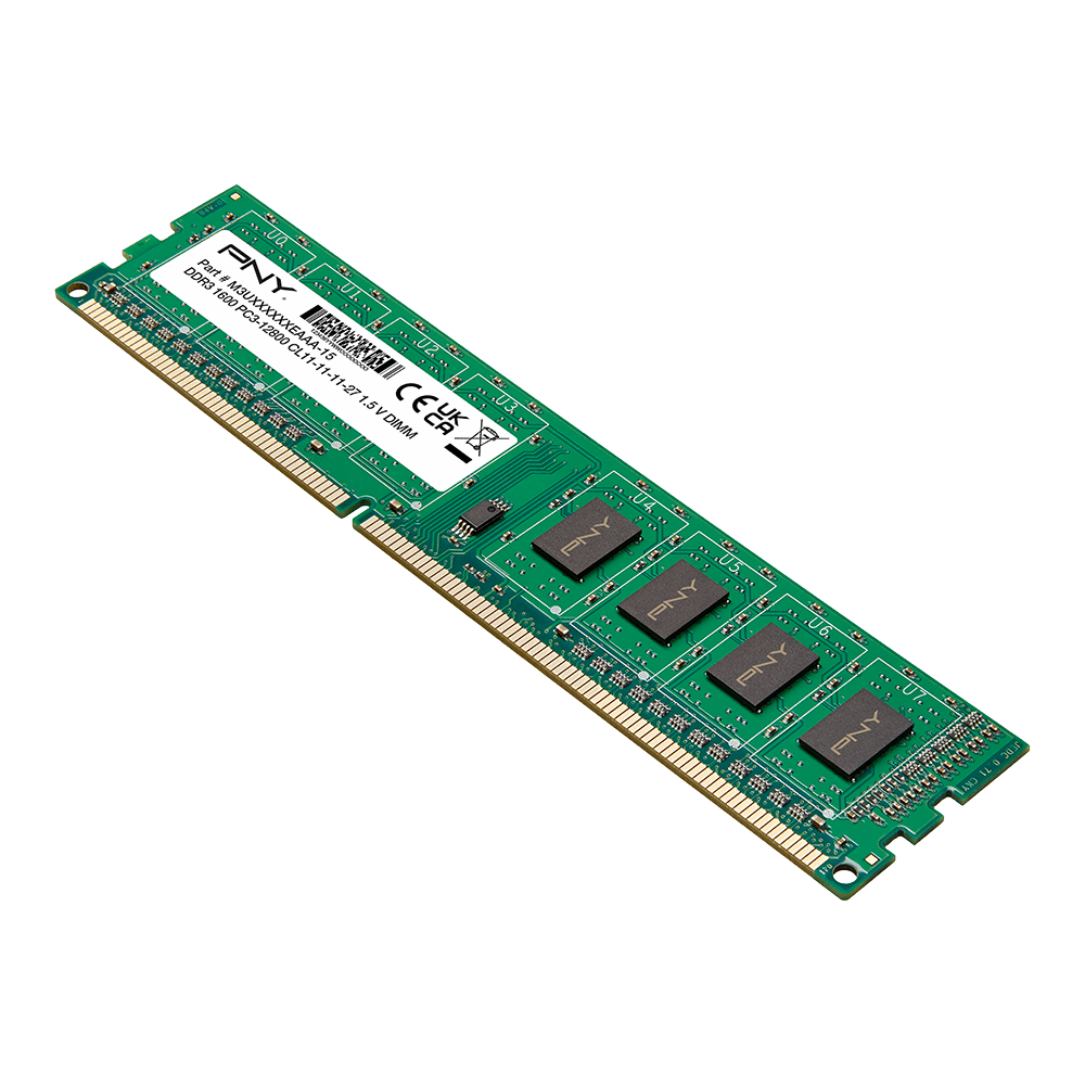 PNY Performance DDR3 1600MHz NHS Desktop Memory (MD8GSD31600)