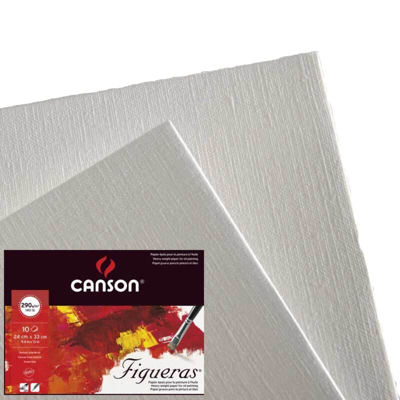 Canson Figueras Oil Paper Canvas Grain