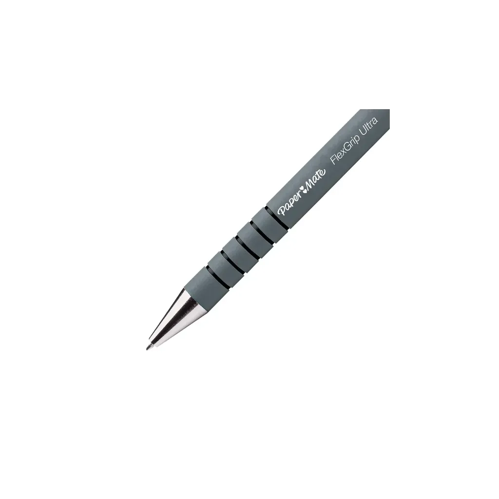 Paper Mate Flexgrip Ultra Retractable Ballpoint Pens (Black, 3Pc)