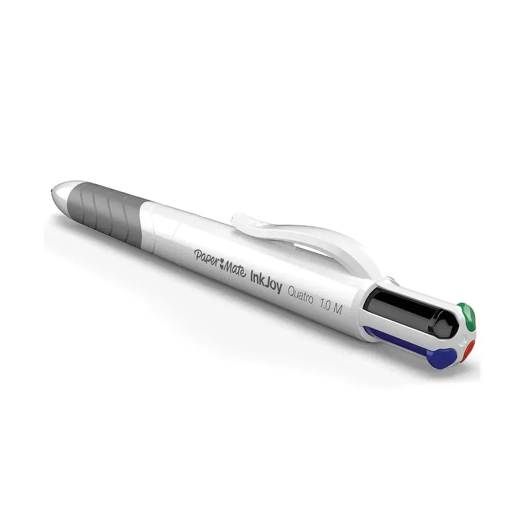 Paper Mate Inkjoy Quatro 4-Colour Ballpoint Pen (Business Colours, 3Pc)