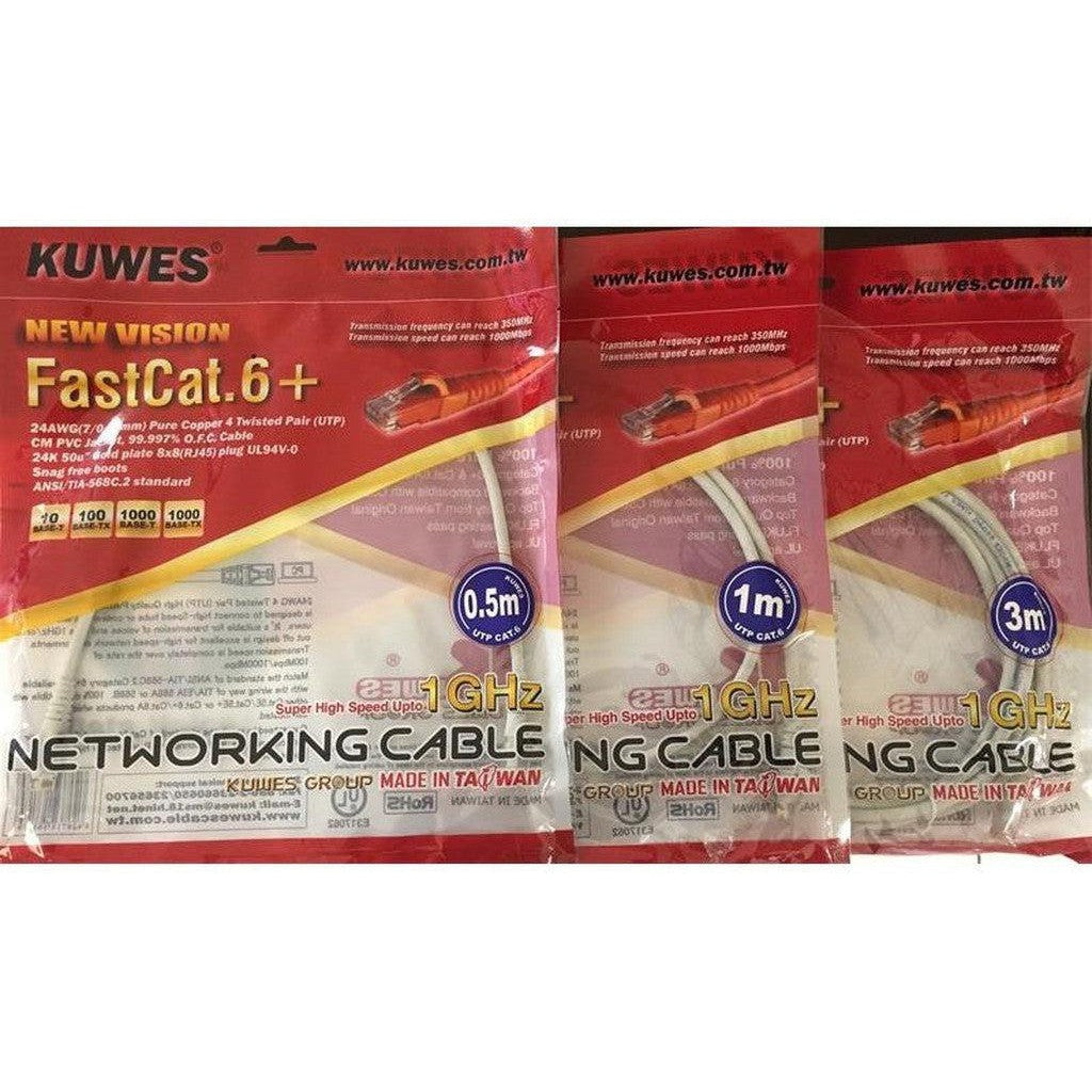 Patch Cord Cat6+ Cable 3 Meter Kuwes