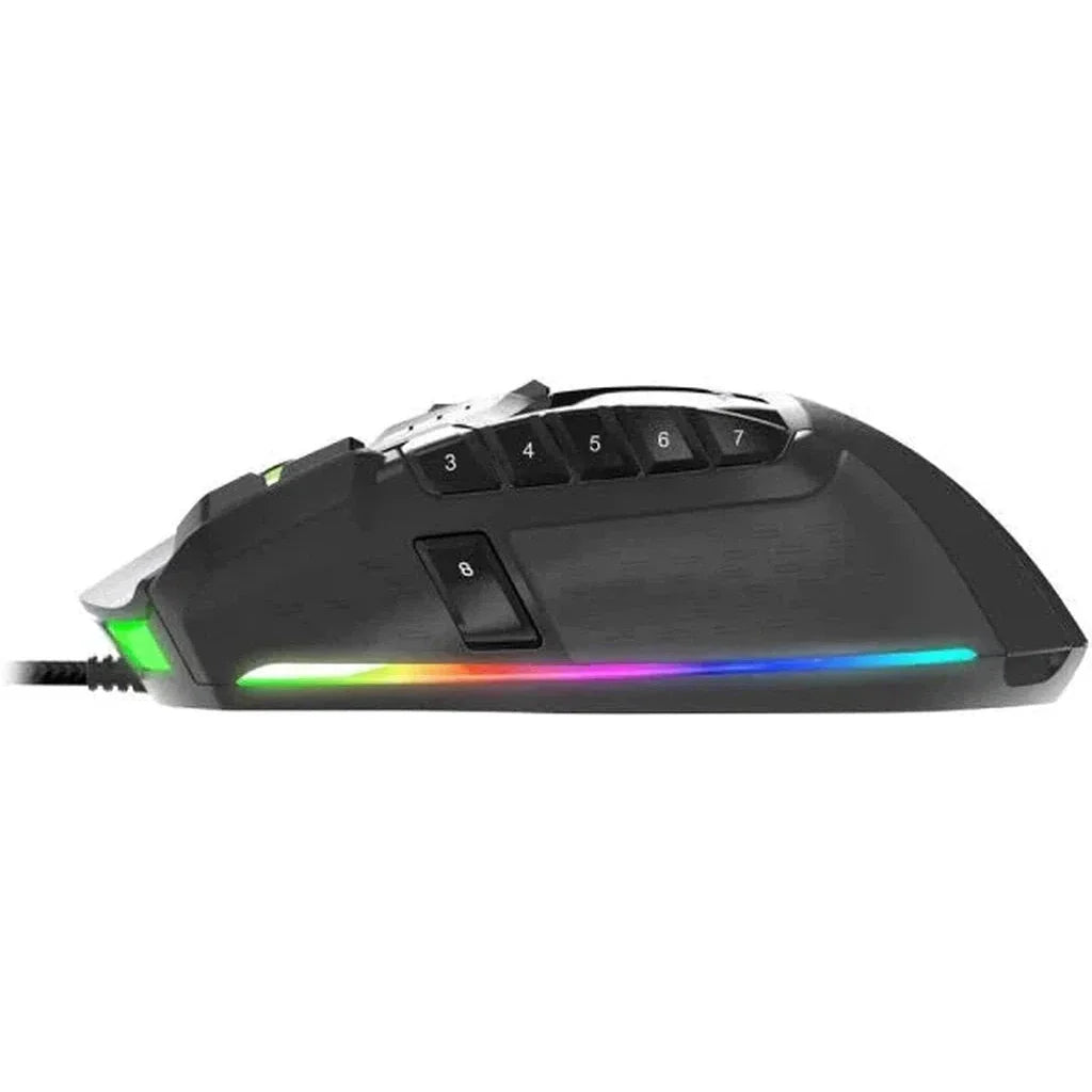Patriot Viper V570 Blackout Edition Rgb Laser Gaming Mouse (Pv570Luxwak)