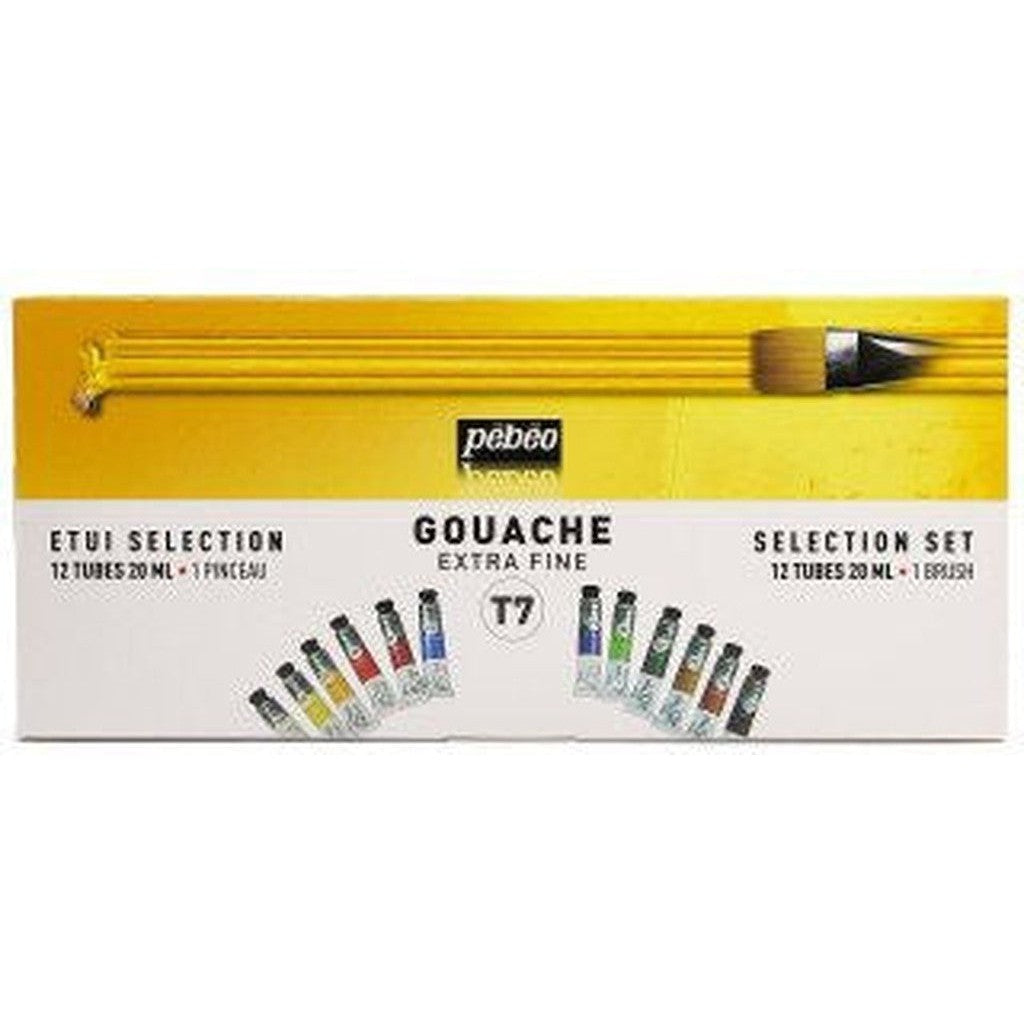 Pebeo Designer Extra Fine T7 Paint - Set Of 12