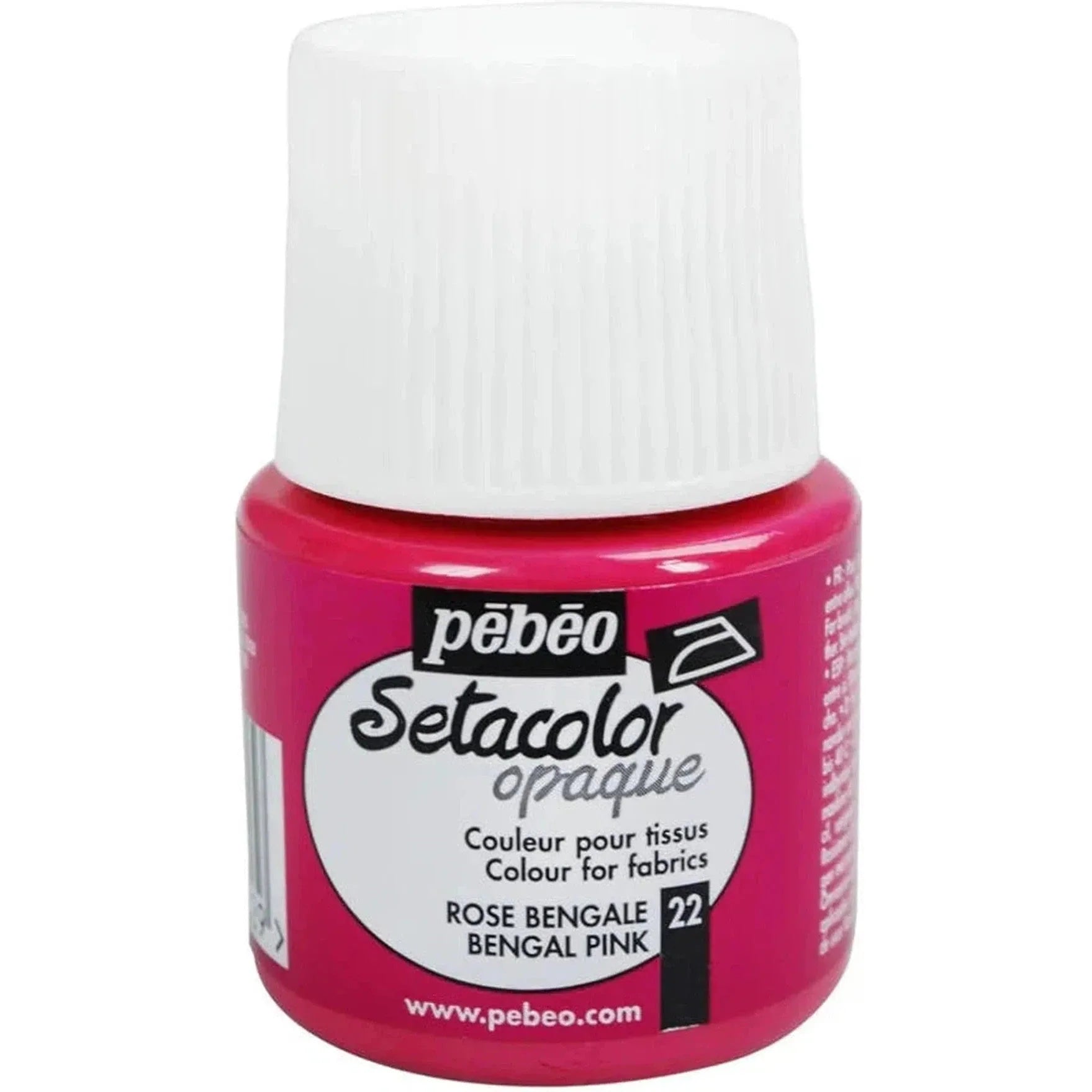 Pebeo Setacolor Opaque Fabric Paint Bottle - 45Ml
