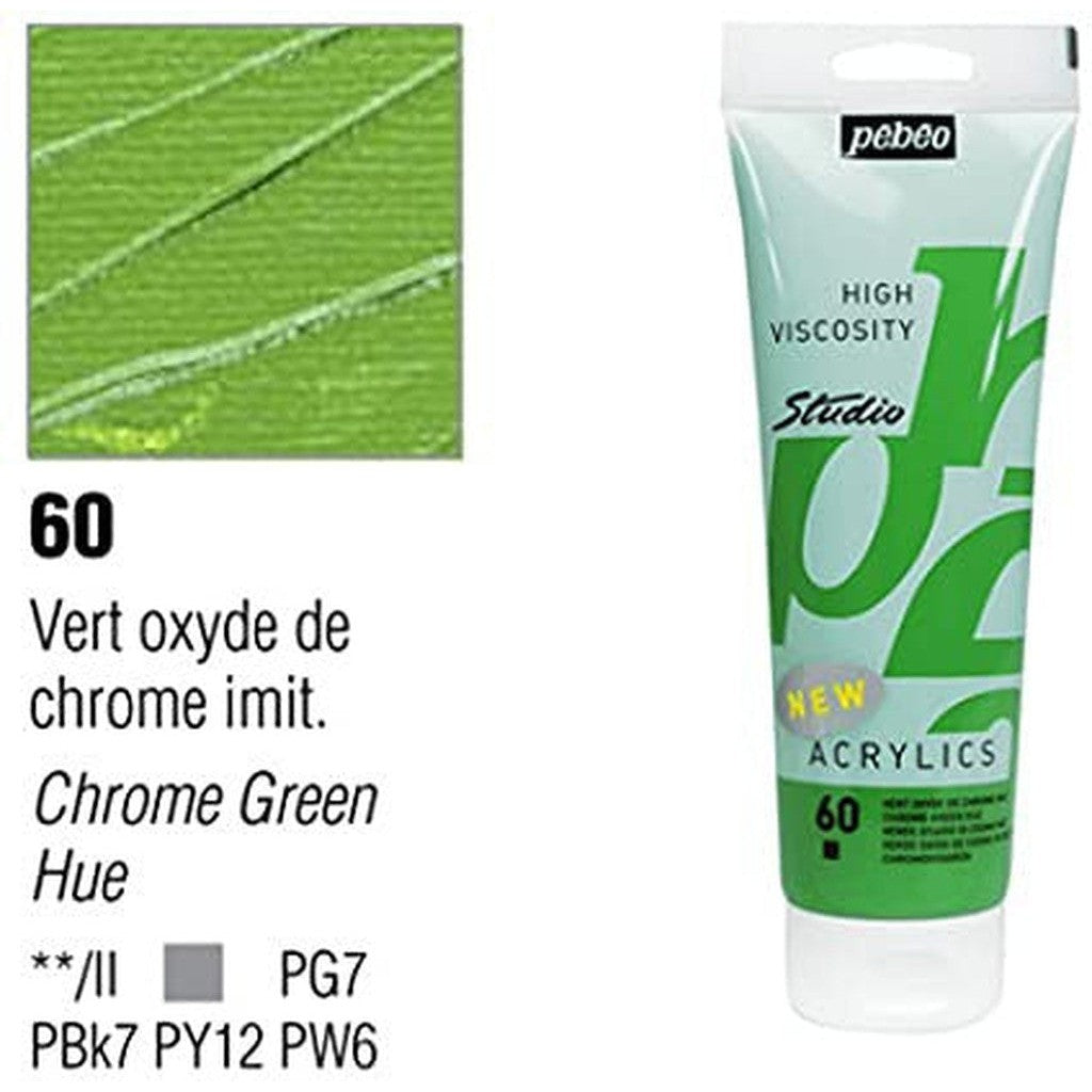 Pebeo Studio High Viscosity Acrylics - 100 Ml