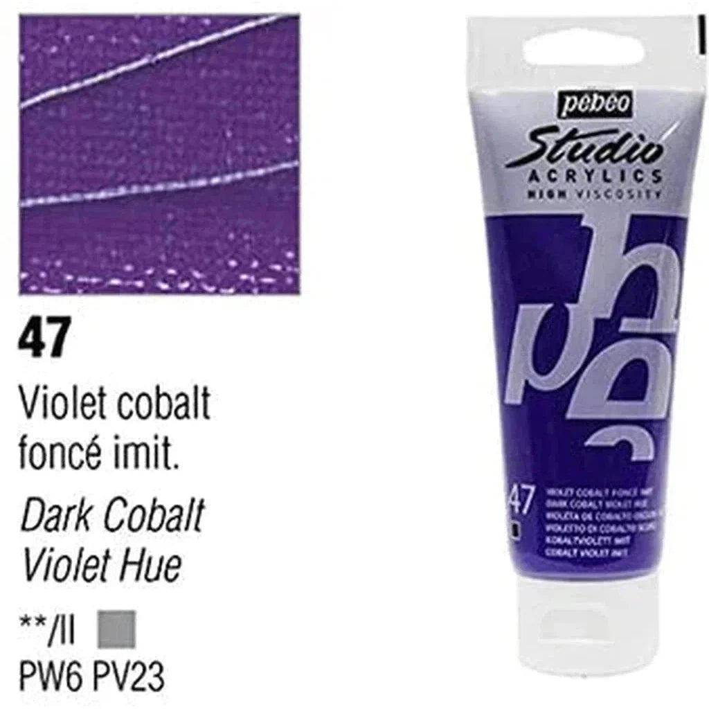 Pebeo Studio High Viscosity Acrylics - 100 Ml