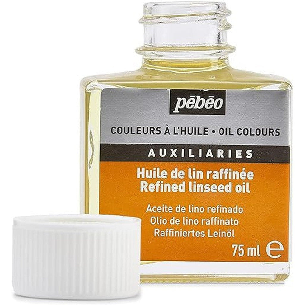 Pebeo Transparent Refined Linseed Oil - 75Ml