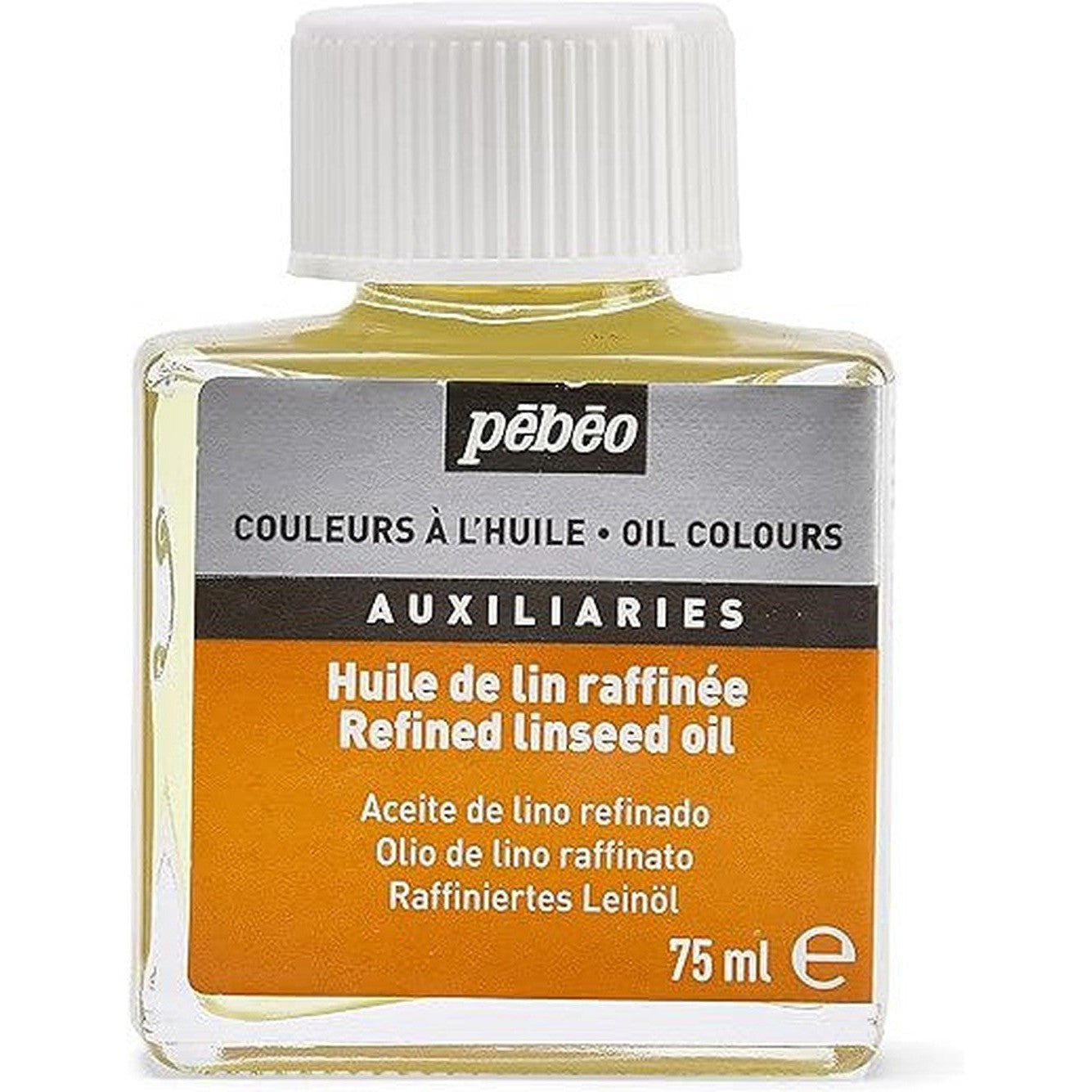 Pebeo Transparent Refined Linseed Oil - 75Ml