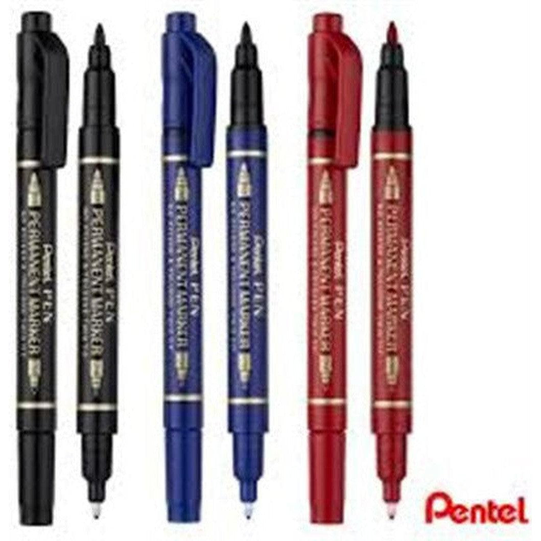 Pentel N75W Permanent Marker Twin Tip