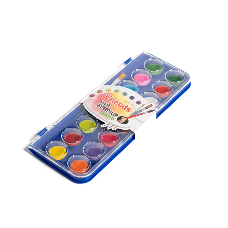 Vneed 16 Colors Watercolor Set