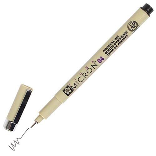 Pigma Permanent Ink Pen 0.4 Mm-Set Of 2 Piece