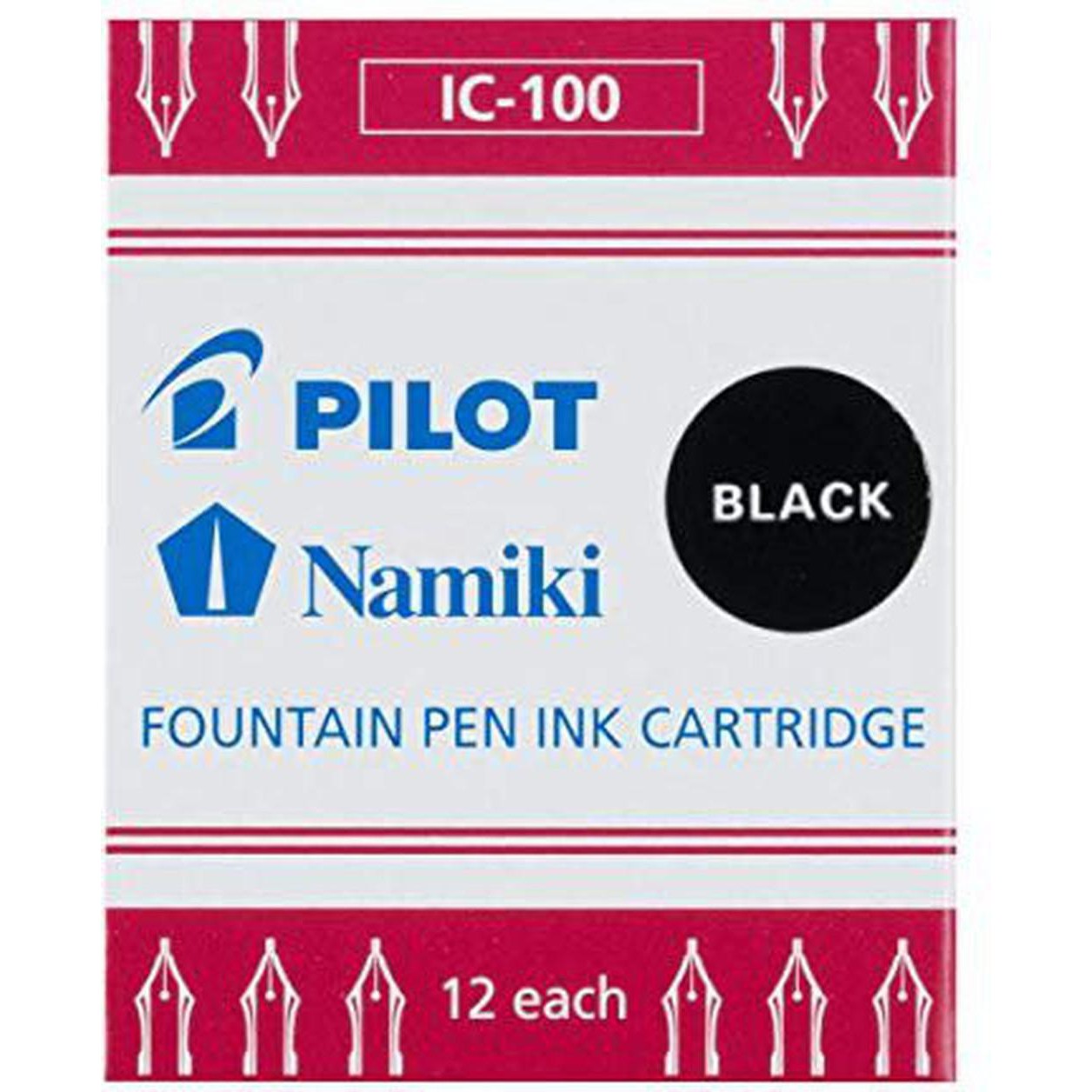 Pilot Namiki Ic100 Fountain Pen Ink Cartridge