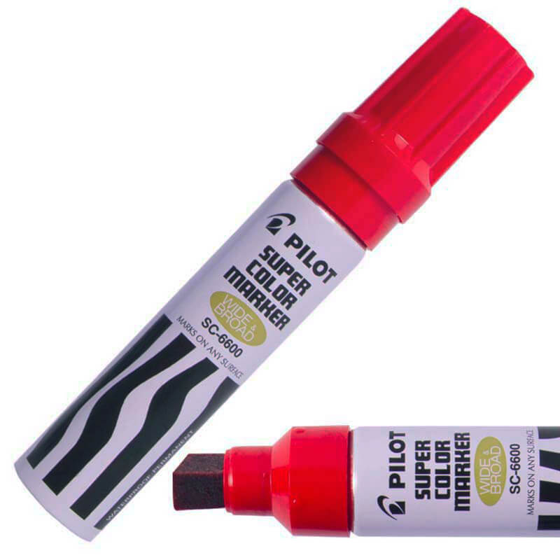 Pilot Super Color Marker SC-6600 Red