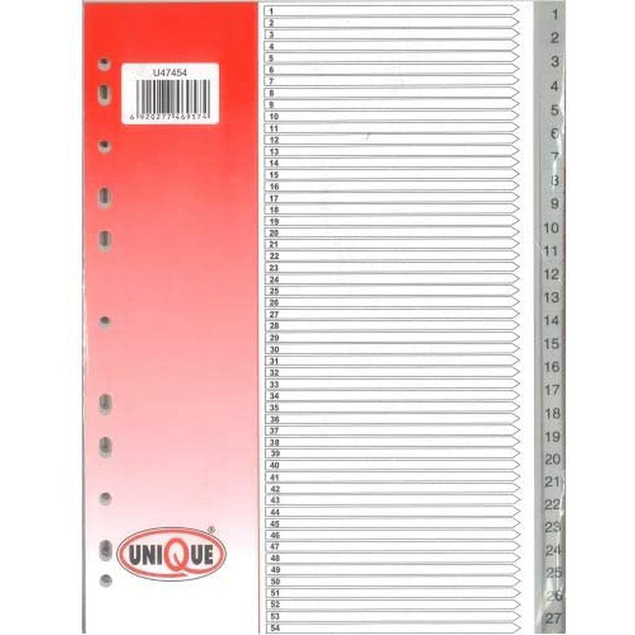 Plastic Divider 1-54