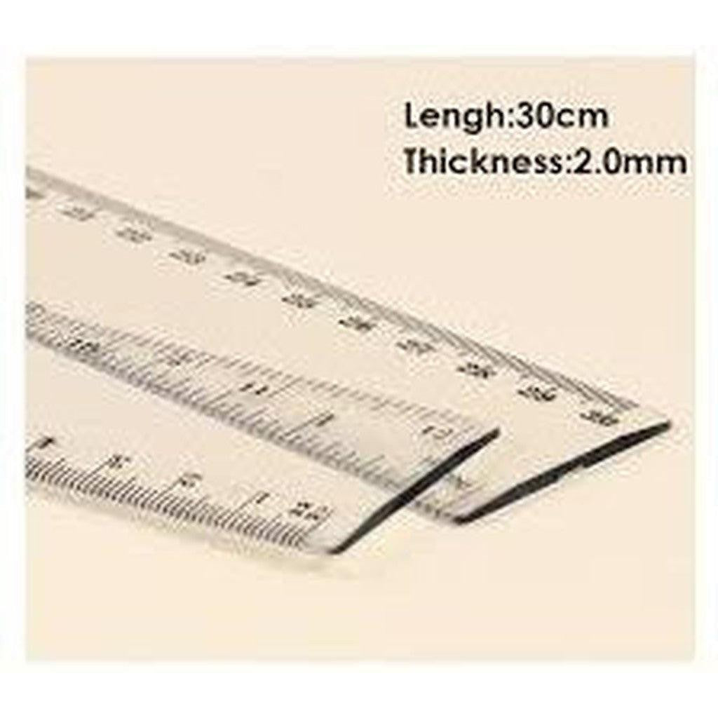 Plastic Ruler 30Cm Foska -As0430-7