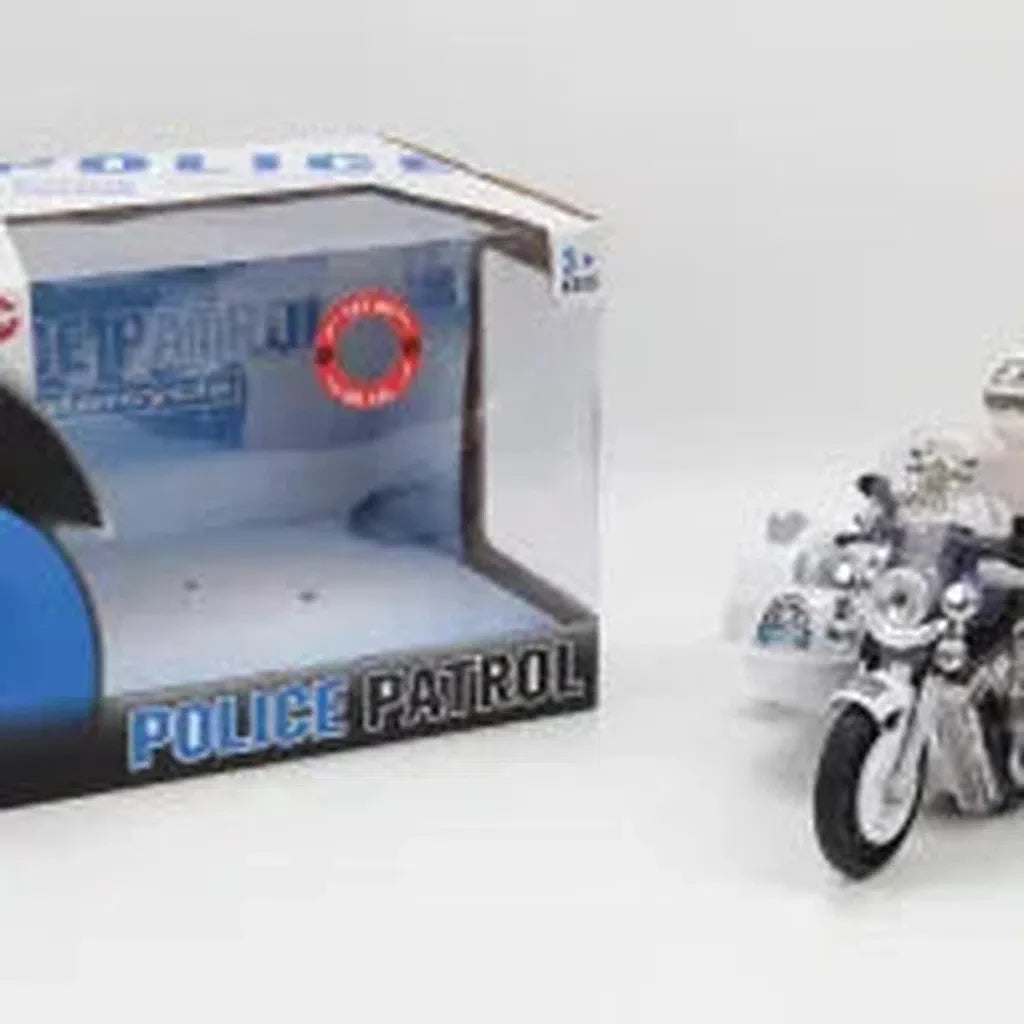 Police Petrol Motorcycle-9966C