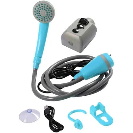Portable Outdoor Shower Set - Blue
