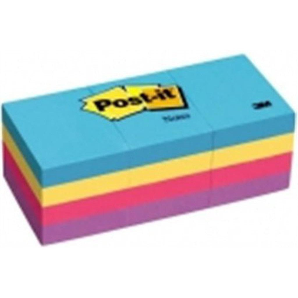 Post-It Ultra Colours 1.5X2  100 Sh/Pad, [Pack Of 12 Pads]