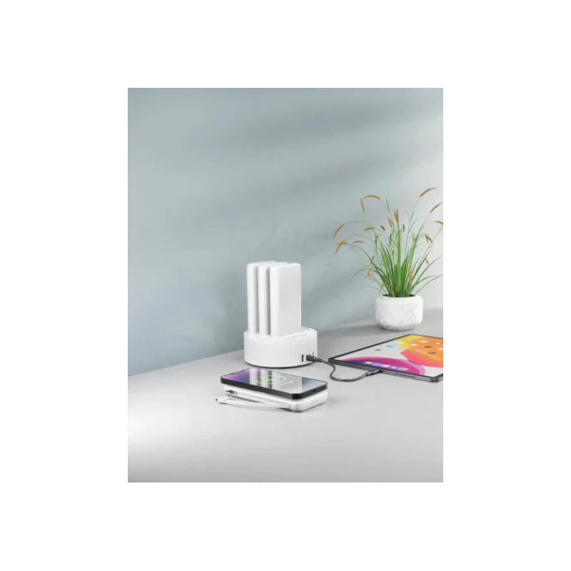 Powerology 4in1 PowerBank Terminal - 20W / 10000 mAh / White