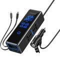 Powerology Car Power Inverter - 300W / USB-C / USB-A / Black