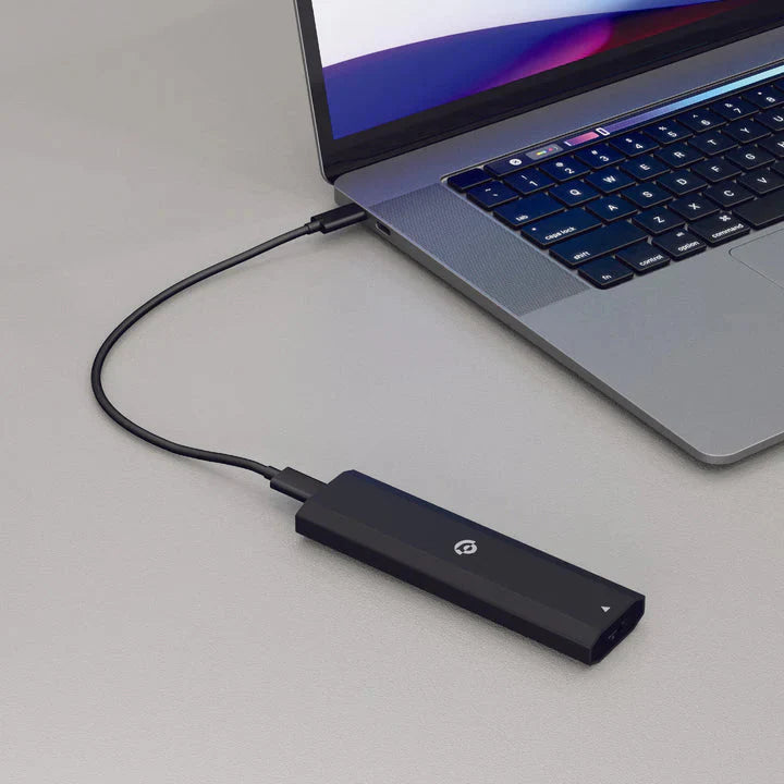 Powerology Dual Protocol Portable SSD - 512GB / Up to 480MB/s / External SSD (Solid State Drive)