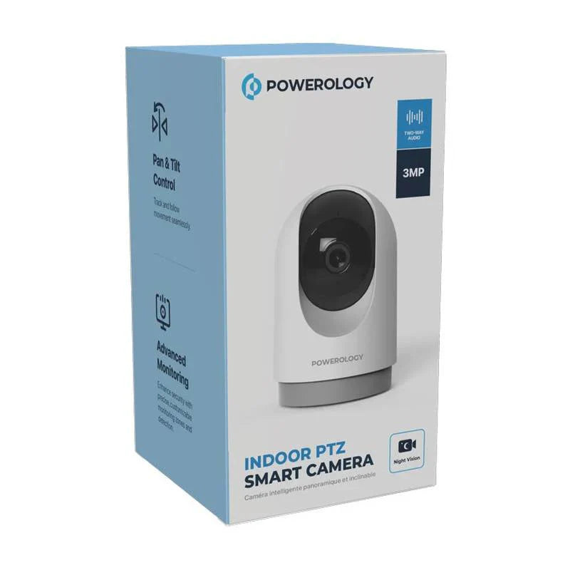 Powerology Indoor PTZ Smart Camera - White