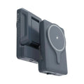 Powerology Power Bank With Magnetic Wireless Charger Car Mount - 5000mAh / USB / Type-C - Gray
