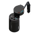 Powerology Universal Car Power Inverter - 200W / USB-C / USB-A / Black
