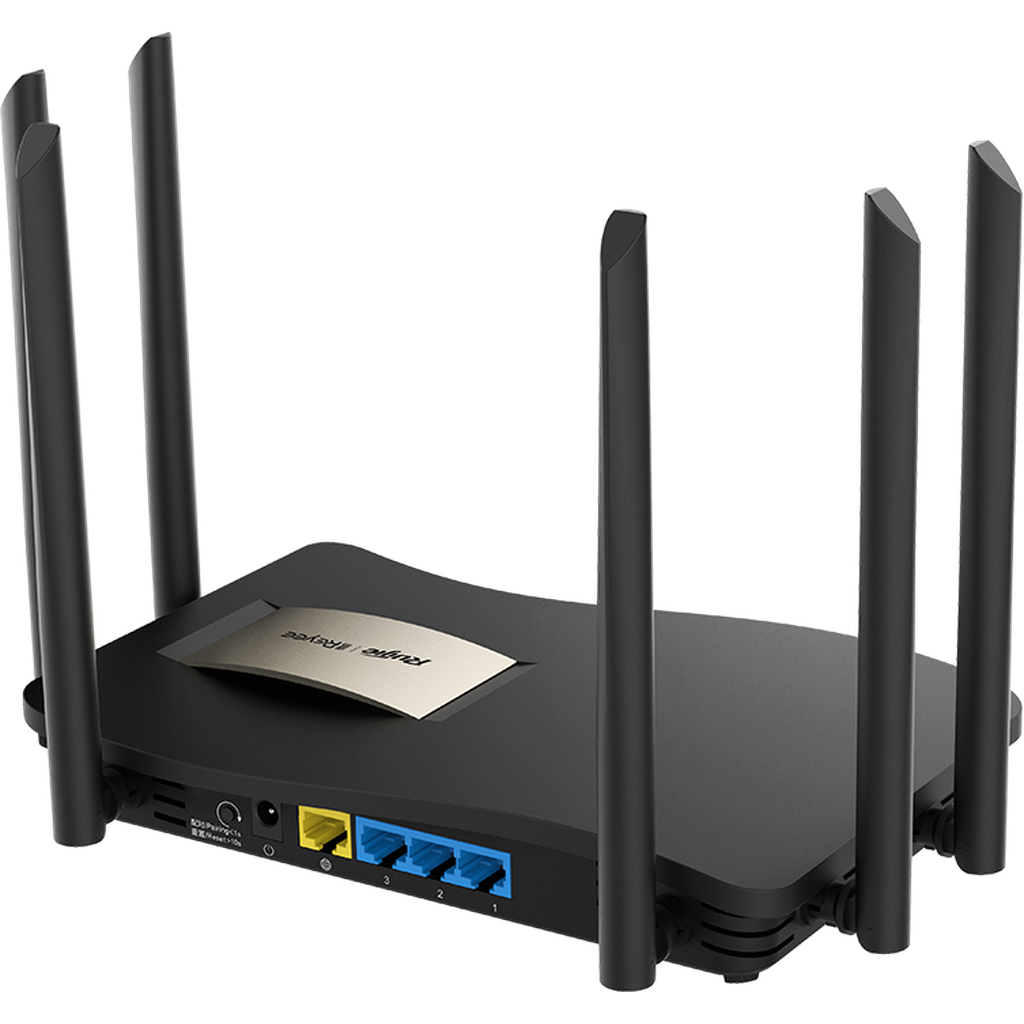 Pro 1300M Dual-Band Gigabit Wireless Router, Ruijie Rg-Ew1200G
