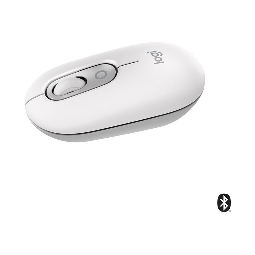 Logitech Pop Mouse With Emoji - Off-White