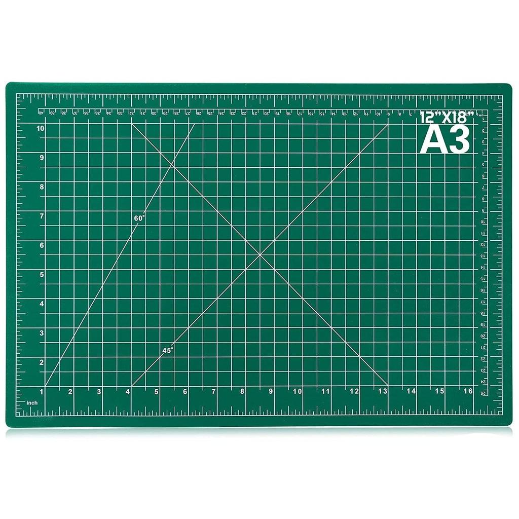 Professional Cutting Mat A3 18" X 12" Inch Green