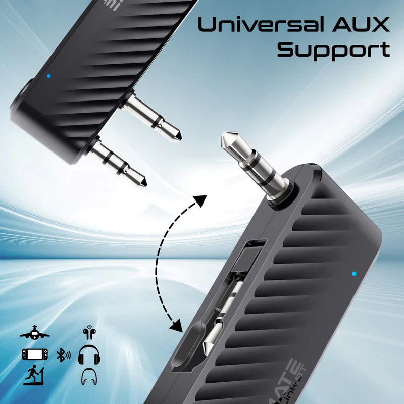 Promate Compact AUX to Bluetooth Audio Transmitter Adapter