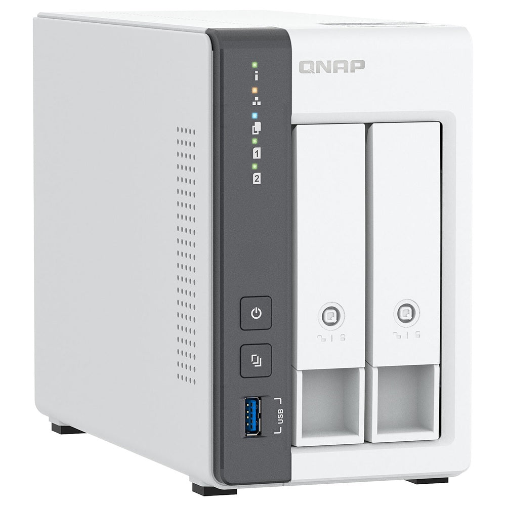 QNAP TS-216G 2 Bay NAS Enclosure for Cloud Storage, 2.5GbE