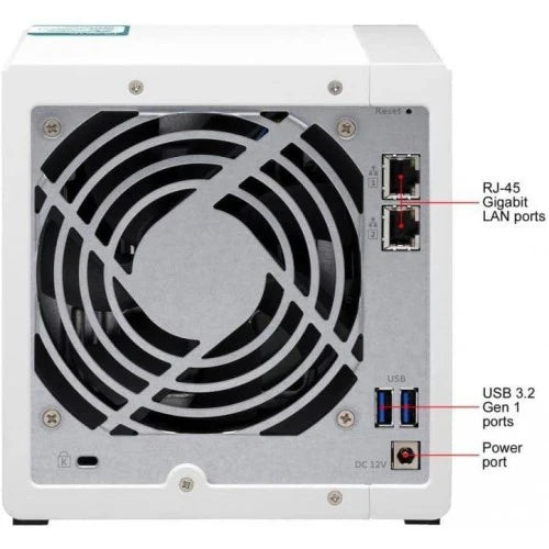 QNAP TS-431K AL214 4-bay 56TB ( 14TB x 4) High Performance NAS, QNAP