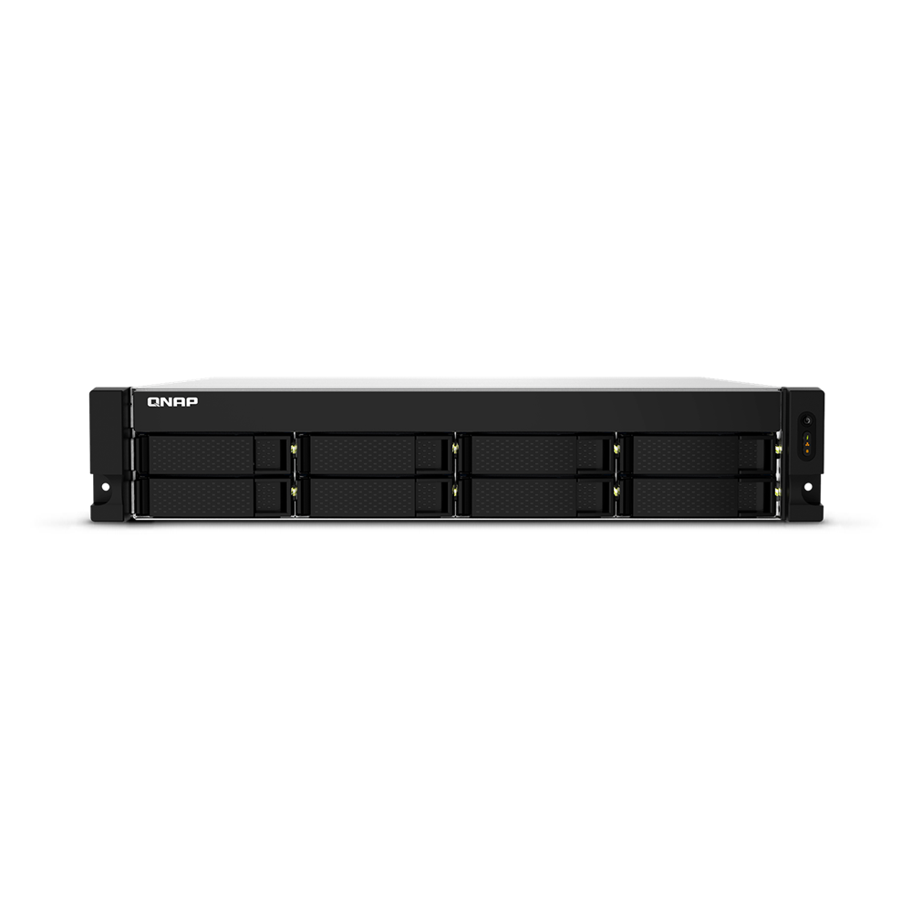 QNAP TS-832PXU 8 Bay Rackmount NAS Enclosure, 2.5GbE, 10Gb SFP+
